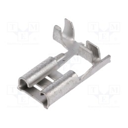 50 pcs : LFO-1.0T-250N - Terminal: flat, 6.3mm, 0.8mm, female, 0.5÷1mm2, crimped, for cable