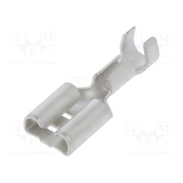 50 pcs : LTO-2.5T-250N - Terminal: flat, 6.3mm, 0.8mm, female, 1÷2.5mm2, crimped, for cable