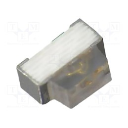 50 pcs : N0G10S97(R)SV - LED, SMD, 0602, green, 200÷630mcd, 1.6x0.6x1.2mm, 140°, 2.8÷3.7V