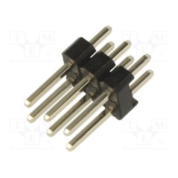 50 pcs : M20-9980345 - Pin header, pin strips, male, 2.54mm, PIN: 6, THT, on PCBs, straight