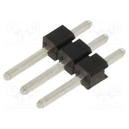 50 pcs : M20-9990346 - Pin header, pin strips, male, 2.54mm, PIN: 3, THT, on PCBs, tinned