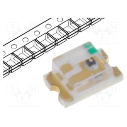 50 pcs : LL-S172SC-2S - LED, SMD, 0805, red, 7÷13mcd, 2x1.25x0.8mm, 120°, 1.8÷2.5V, 20mA