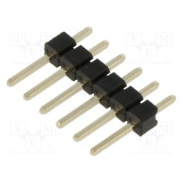 50 pcs : M20-9990645 - Pin header, pin strips, male, 2.54mm, PIN: 6, THT, on PCBs, straight