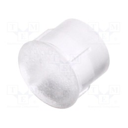 50 pcs : FIX-LEMB3-2.5V0-F - Fiber for LED, round, Ø3.3mm, Front: flat, straight