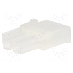 50 pcs : MF42-HF-02 - Plug, wire-board, female, MF42, 4.2mm, PIN: 2, w/o contacts