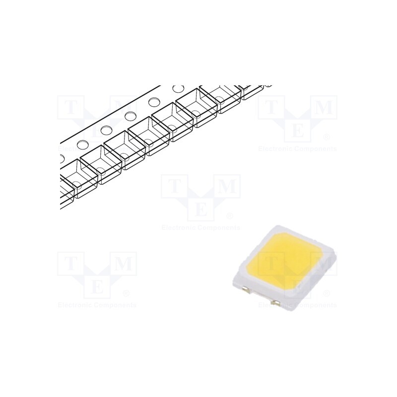 50 pcs : FYLS-2835UWC40-0.2W - LED, SMD, 2835, white, 22÷24lm, 3800-4000(typ)-4250K, 120°, 60mA