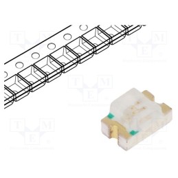 50 pcs : LL-S170BC-B4-1A - LED, SMD, 0805, blue, 100÷160mcd, 2x1.25x1.1mm, 120°, 2.5÷3.6V, 20mA