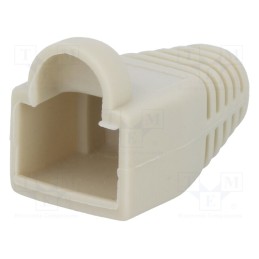 50 pcs : MP0005 - RJ45 plug boot, 5.8mm, grey