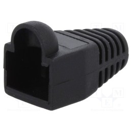 50 pcs : MP0006 - RJ45 plug boot, 5.8mm, black