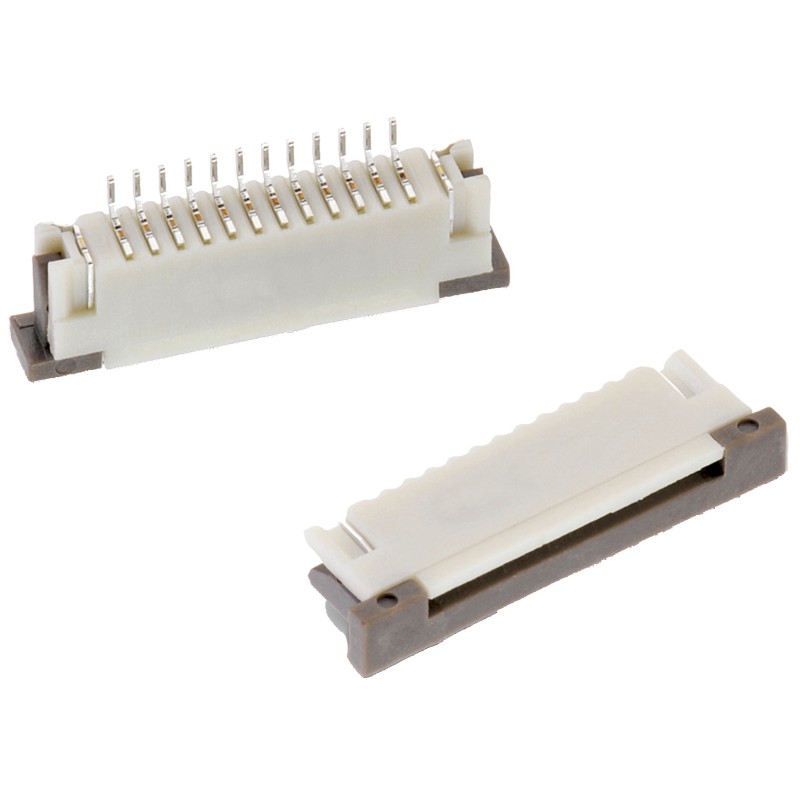 1 pcs - Wurth Elektronik, WR-FPC, 686 1mm Pitch 4 Way Horizontal Male FPC Connector, ZIF Top Contact