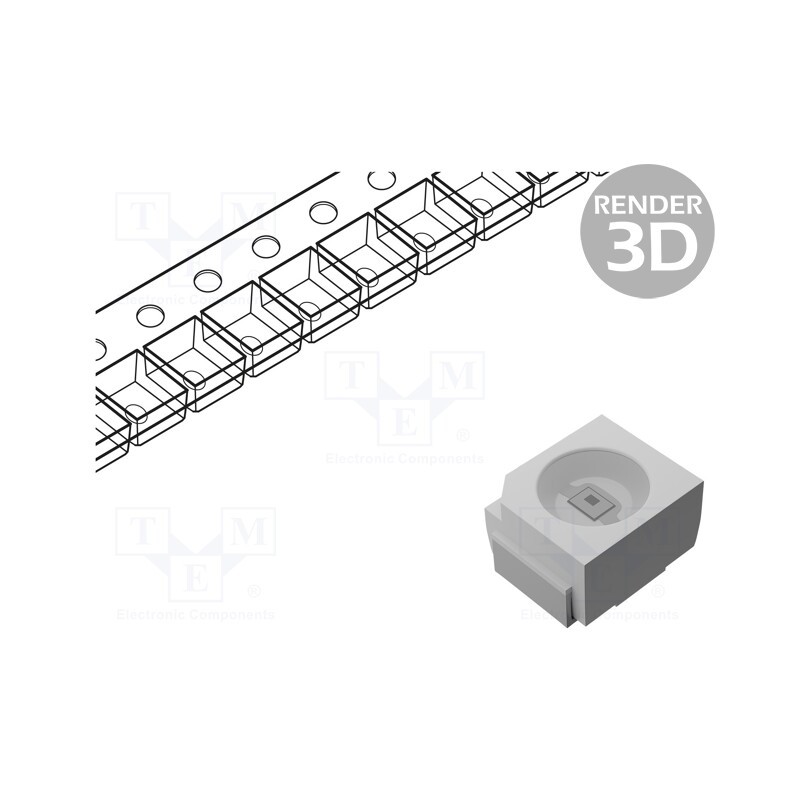 20 pcs : PT-A1-AC-3528-850 - Phototransistor, Dim: 3.5x2.8x1.9mm, λp max: 850nm, 30V, 70mW