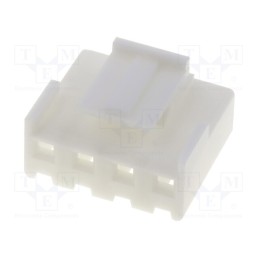 50 pcs : MTC-04 - Plug, wire-board, female, 3.96mm, PIN: 4, w/o contacts, for cable