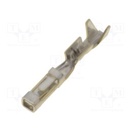 100 pcs : MTE-C-R - Contact, female, brass, tinned, 28AWG÷22AWG, MTE, crimped