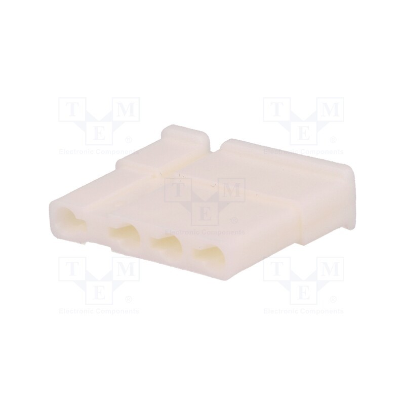 50 pcs : NHG-04 - Plug, wire-board, female, 5/7.5mm, PIN: 4, w/o contacts, for cable
