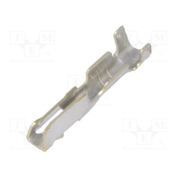 100 pcs : NHG-T - Contact, female, brass, tinned, 0.325÷0.823mm2, 22AWG÷18AWG, 5A