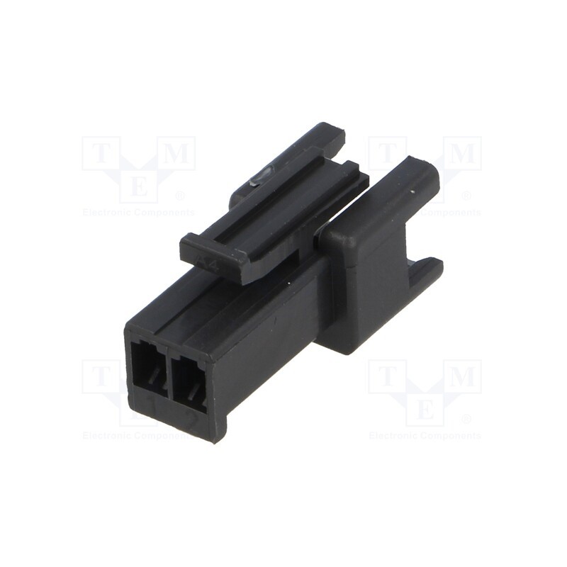 50 pcs : NPPG-02 - Plug, wire-wire, male, NPP, 2.5mm, PIN: 2, w/o contacts, for cable