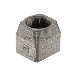1 pcs - HARTING Han-Modular Twin Heavy Duty Power Connector Hood, M25 x 1.5 Thread