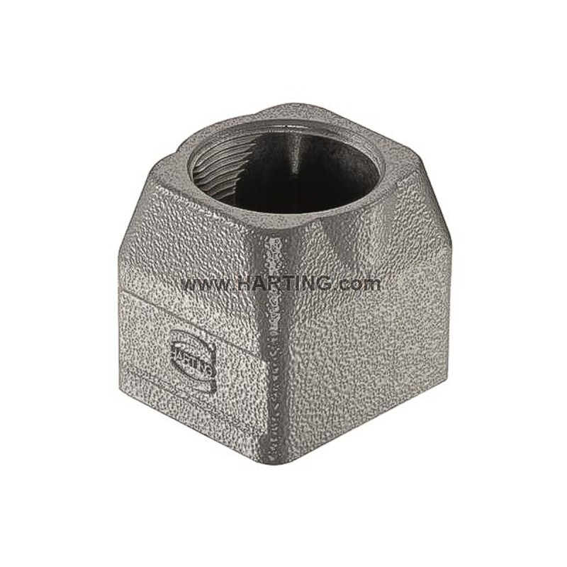 1 pcs - HARTING Han-Modular Twin Heavy Duty Power Connector Hood, M25 x 1.5 Thread