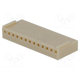 50 pcs : NS25-G13 - Plug, wire-board, female, NS25, 2.54mm, PIN: 13, w/o contacts, 250V