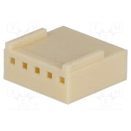 100 pcs : NS25-G5 - Plug, wire-board, female, NS25, 2.54mm, PIN: 5, w/o contacts, 250V