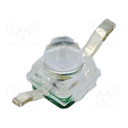 10 pcs : OSG5212411C-TR10 - LED, SMD, green, 10000÷12000mcd, 2.15x2.4x2.71mm, 10°, 2.8÷3.6V