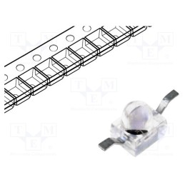 10 pcs : TSMF1000 - IR transmitter, 890nm, transparent, 35mW, 17°, SMD, 100mA, 1.3÷1.5V