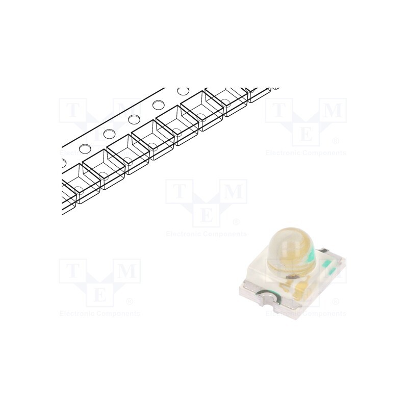 20 pcs : KPD-3224SURCK - LED, SMD, 1209, red, 1300÷2700mcd, 3.2x2.4x2.4mm, 20°, 1.95÷2.5V