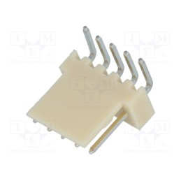50 pcs : NS25-W5K - Socket, wire-board, male, NS25, 2.54mm, PIN: 5, THT, 250V, 3A, tinned