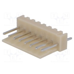 50 pcs : NS25-W8P - Socket, wire-board, male, NS25, 2.54mm, PIN: 8, THT, 250V, 3A, tinned