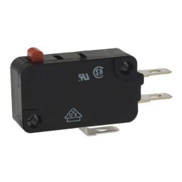 1 pcs - Omron Pin Plunger Microswitch, Solder Terminal, 5 A, SPDT, IP40