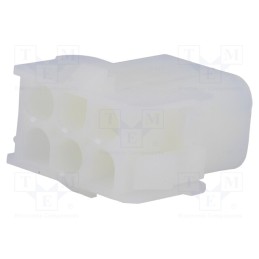 50 pcs : NSLG-2X3 - Plug/socket, wire-wire, male/female, NLS, 6.35mm, PIN: 6, UL94V-2