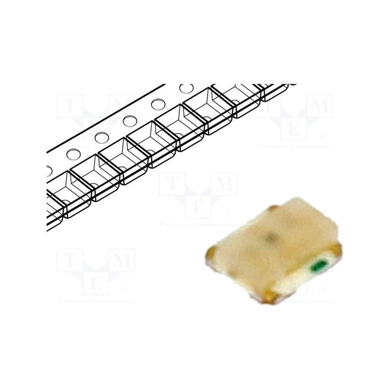 10 pcs : LTST-C19FD1WT - LED, SMD, 0608, RGB, 1.6x2.1x0.55mm, 130°, 2÷2.4/3.5÷3.8/3.5÷3.8V