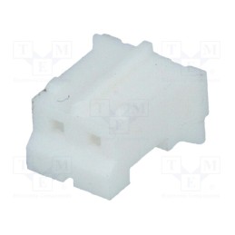 100 pcs : NXG-02 - Plug, wire-board, female, NXG, 2mm, PIN: 2, w/o contacts, for cable