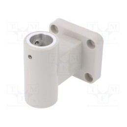 10 pcs : LW18 - Signallers accessories: wall mounting element, plastic