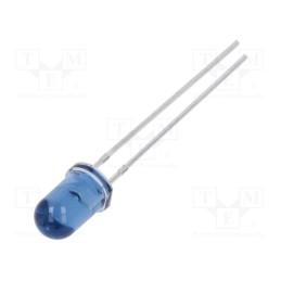 10 pcs : N0F00L30 - IR transmitter, 5mm, blue, 16°, λp max: 940nm, THT, -40÷85°C, 20mA