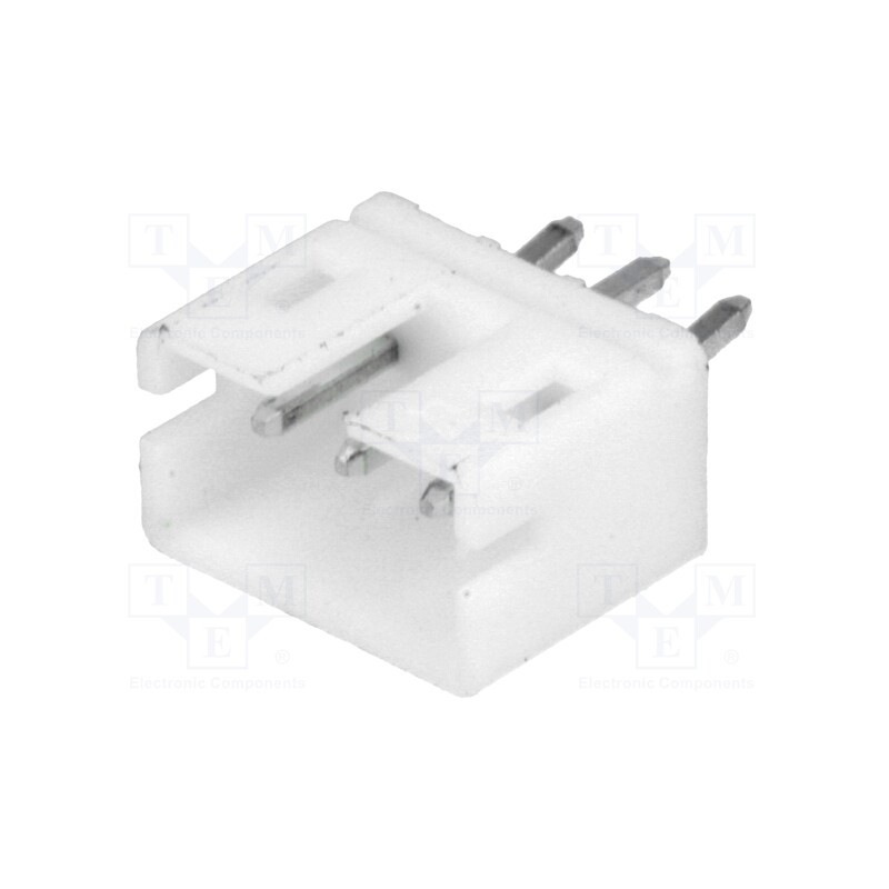 50 pcs : NXW-03 - Socket, wire-board, male, 2mm, PIN: 3, THT, 1A, tinned, -25÷85°C, 100V