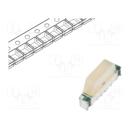 10 pcs : 22-23C/R6GHBHW-C01/2C - LED, SMD, RGB, 2.7x1.35x0.5mm, 130°, 1.7÷2/2.7÷3.2/2.7÷3.1V, 5mA