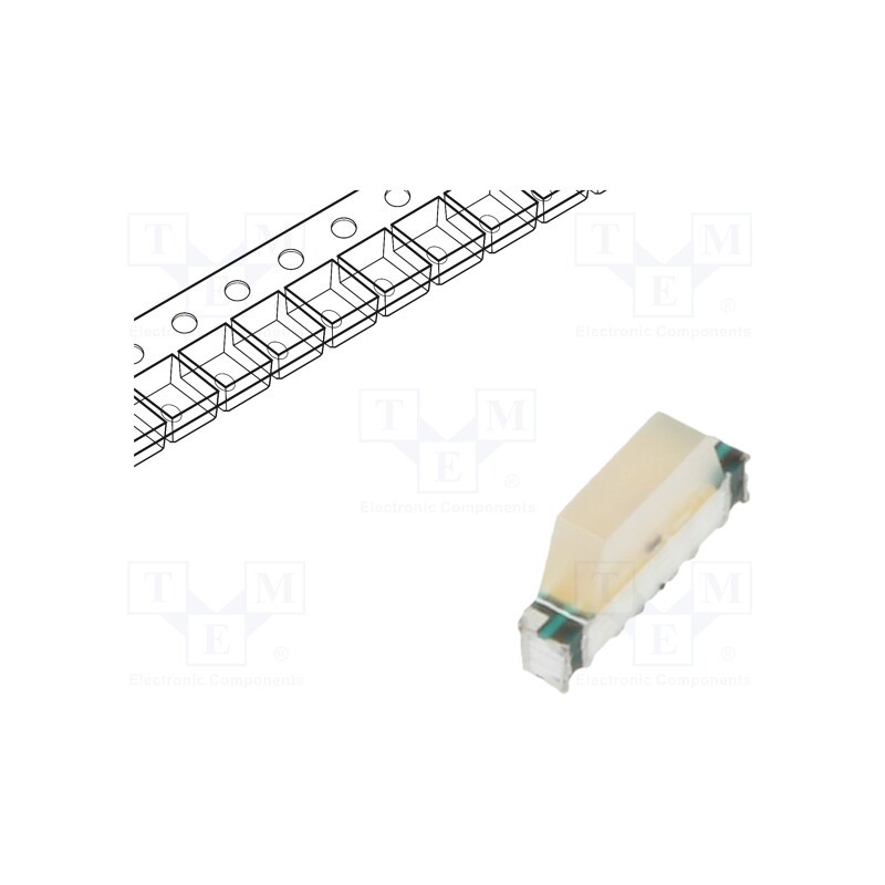 10 pcs : 22-23C/R6GHBHW-C01/2C - LED, SMD, RGB, 2.7x1.35x0.5mm, 130°, 1.7÷2/2.7÷3.2/2.7÷3.1V, 5mA