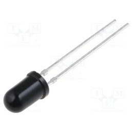 10 pcs : BPV10NF - PIN IR photodiode, 5mm, THT, 940nm, 40°