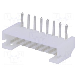 50 pcs : NXW-08K - Socket, wire-board, male, 2mm, PIN: 8, THT, 1A, tinned, -25÷85°C, 100V