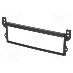 10 pcs : 281023-02-0 - Radio frame, Mini, 1 DIN, black