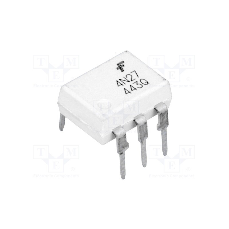 10 pcs : 4N27M - Optocoupler, THT, Ch: 1, OUT: transistor, Uinsul: 7.5kV, Uce: 30V
