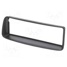 10 pcs : 281040-03-0 - Radio frame, Peugeot, 1 DIN, black