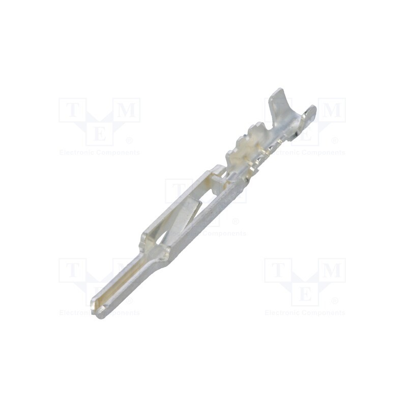 50 pcs : PC-1600-112 - Contact, male, silver plated, 28AWG÷24AWG, crimped