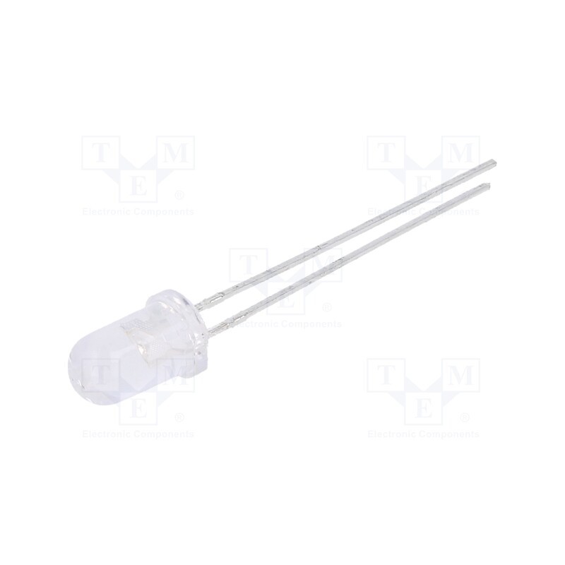 20 pcs : C503B-BAN-CZ0A0452 - LED, 5mm, blue, 8200÷16800mcd, 15°, Front: convex, 3÷3.8V, 120mW