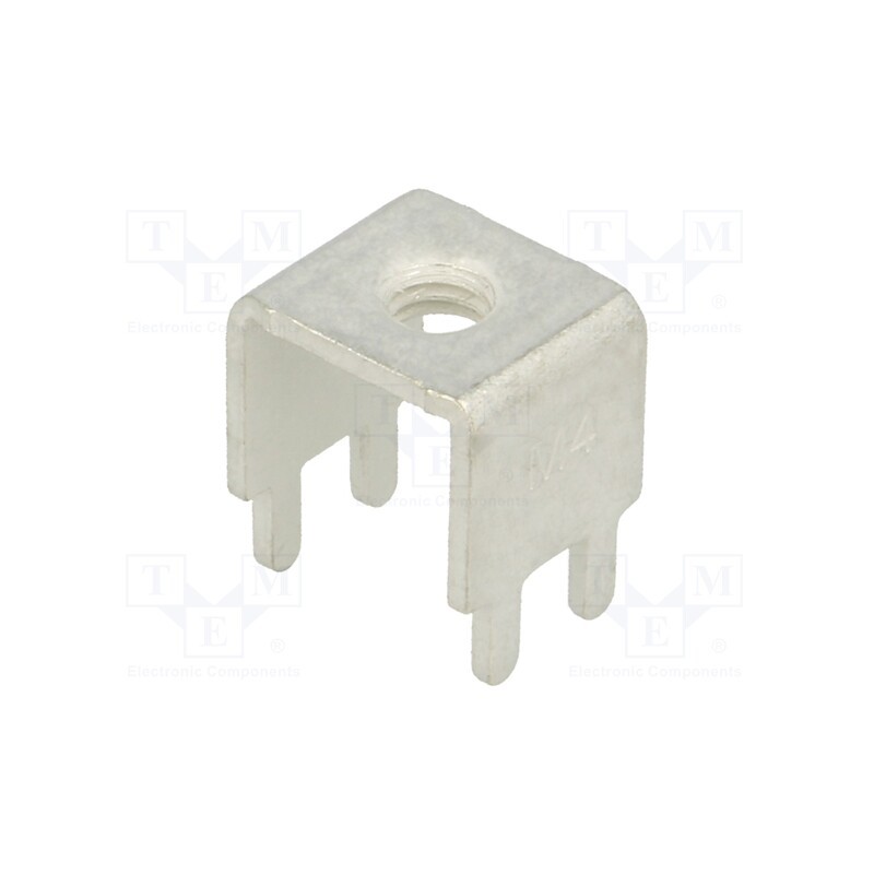 50 pcs : PCB-7(M4) - Terminal: screw terminal, screwless, THT,screw terminal, brass