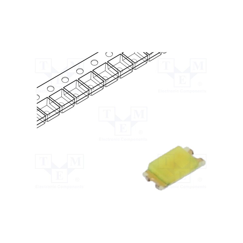 20 pcs : SMLEN3WBC8W1 - LED, SMD, 0603, white cold, 56÷120mcd, 5mA, 2.9V, Front: flat, 33mW