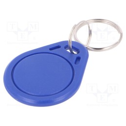 10 pcs : S303B-BE - RFID pendant, ISO/IEC14443-3-A, plastic, blue, 13.56MHz