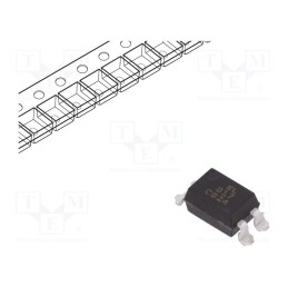 20 pcs : EL817S1(C)(TU)-F - Optocoupler, SMD, Ch: 1, OUT: transistor, Uinsul: 5kV, Uce: 35V, EL817