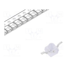 20 pcs : VSMB294008RG - IR transmitter, Gull wing, 940nm, transparent, 40mW, 7°, SMD, 100mA